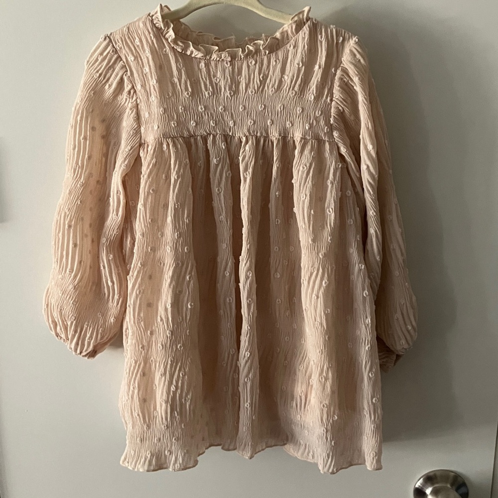 Zara Kids Light Pink Formal Dress